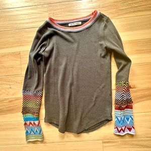Free People We the Free long sleeve size M